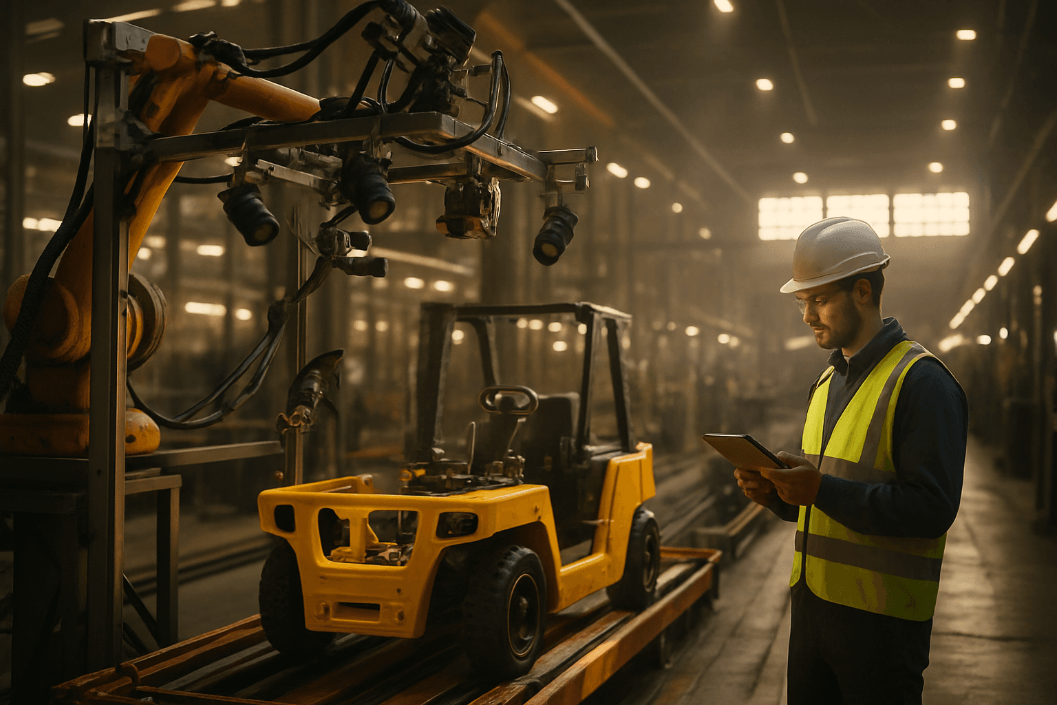 Hyster-Yale and NTT Data Deploy Physical AI on Factory Floor